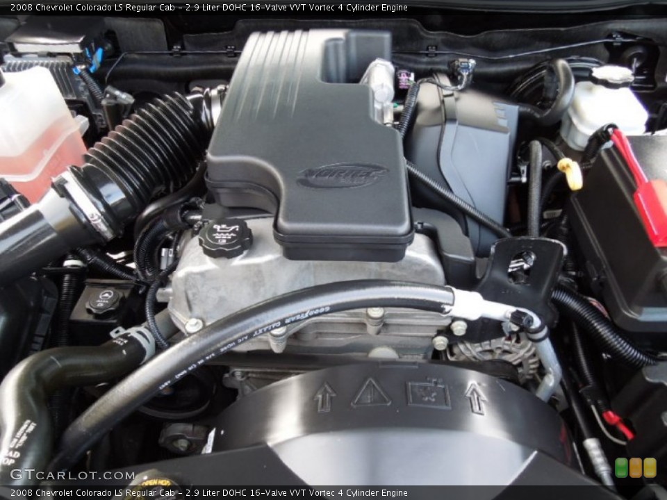 2.9 Liter DOHC 16-Valve VVT Vortec 4 Cylinder Engine for the 2008 Chevrolet Colorado #61447379