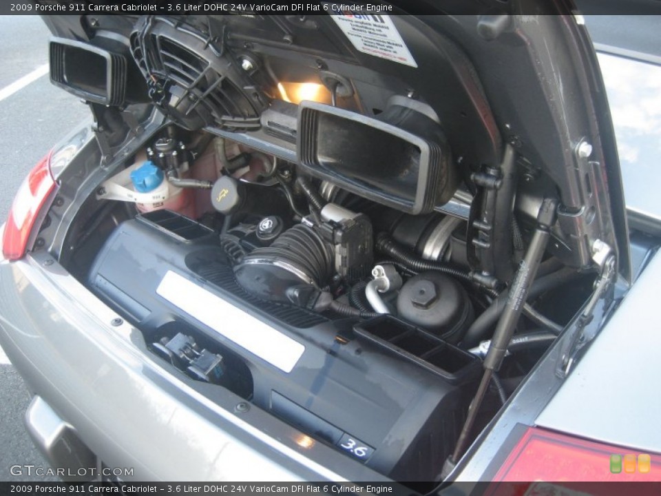 3.6 Liter DOHC 24V VarioCam DFI Flat 6 Cylinder Engine for the 2009 Porsche 911 #61451360