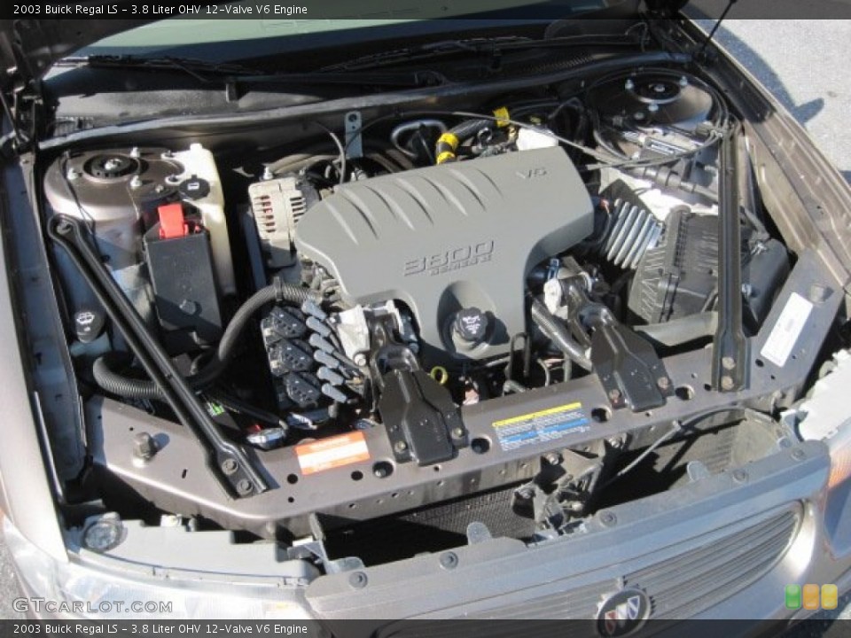 3.8 Liter OHV 12-Valve V6 Engine for the 2003 Buick Regal #61455294