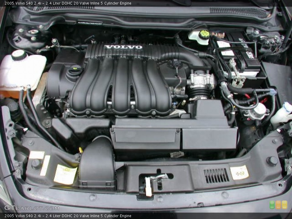 2.4 Liter DOHC 20 Valve Inline 5 Cylinder Engine for the 2005 Volvo S40 #61458466