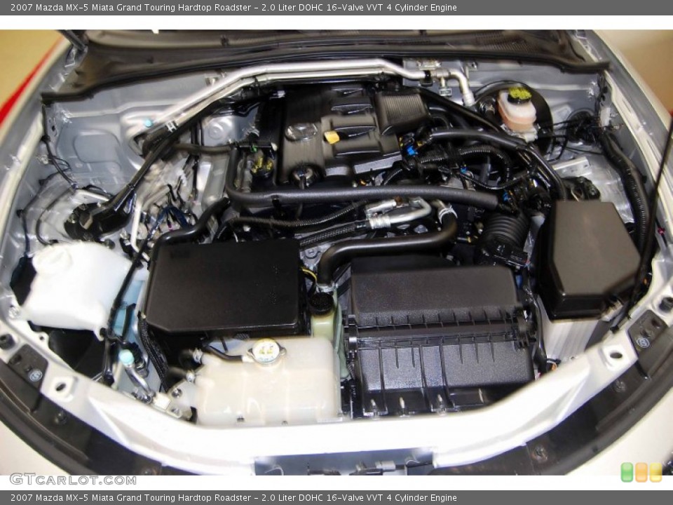 2.0 Liter DOHC 16-Valve VVT 4 Cylinder 2007 Mazda MX-5 Miata Engine