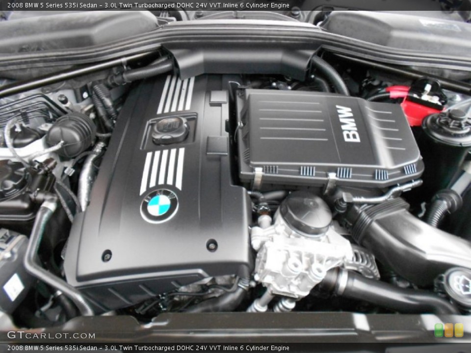 3.0L Twin Turbocharged DOHC 24V VVT Inline 6 Cylinder Engine for the 2008 BMW 5 Series #61466111