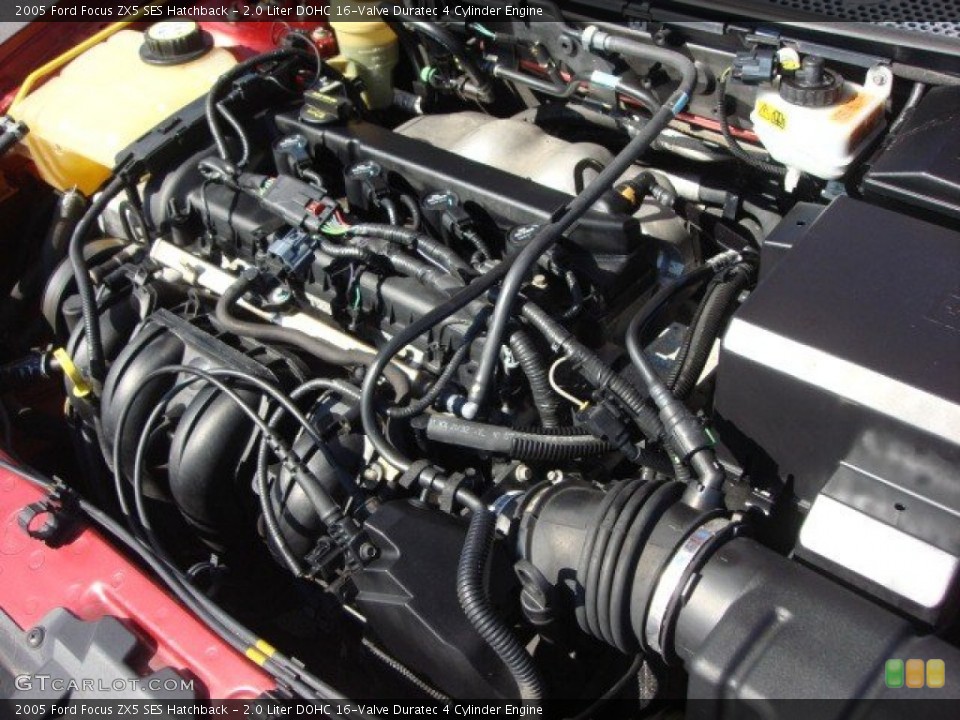 2.0 Liter DOHC 16-Valve Duratec 4 Cylinder Engine for the 2005 Ford Focus #61469346