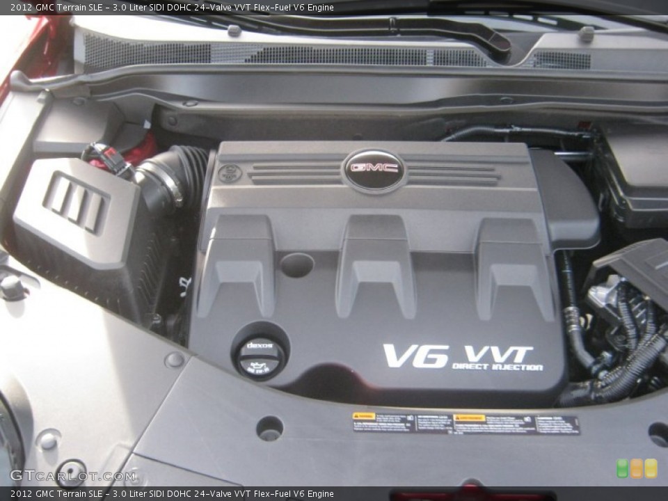 3.0 Liter SIDI DOHC 24-Valve VVT Flex-Fuel V6 Engine for the 2012 GMC Terrain #61469424