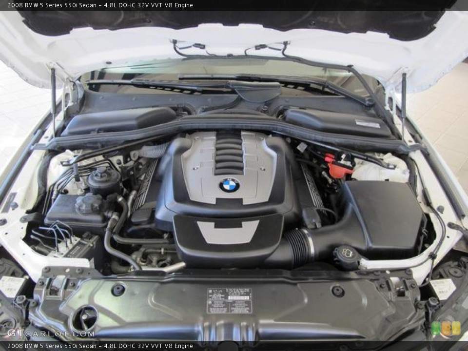 4.8L DOHC 32V VVT V8 Engine for the 2008 BMW 5 Series #61469961