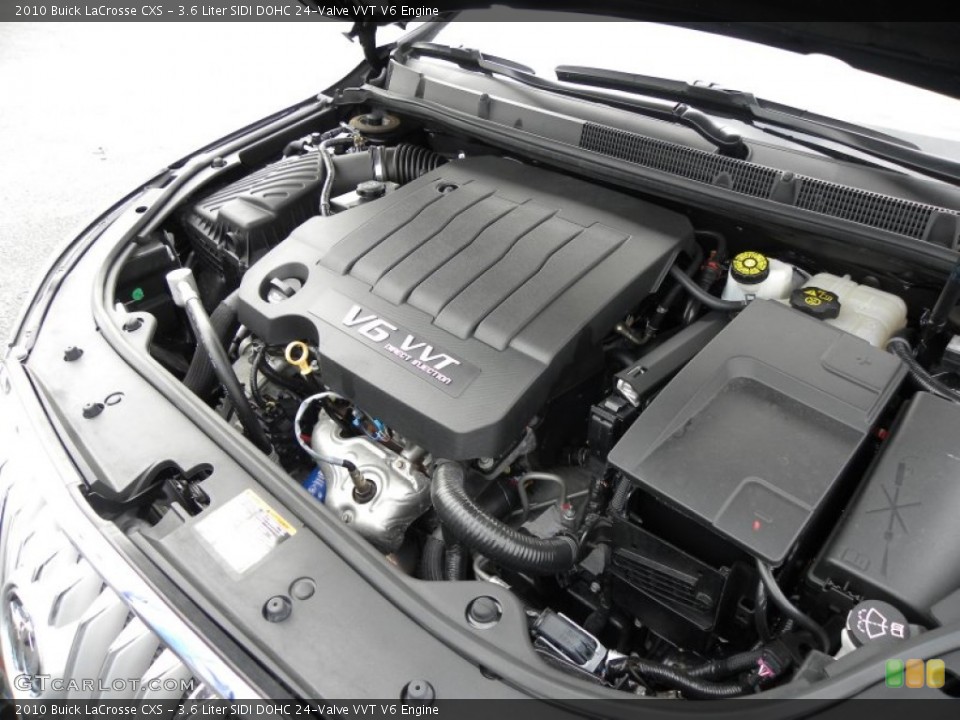 3.6 Liter SIDI DOHC 24-Valve VVT V6 Engine for the 2010 Buick LaCrosse #61470486