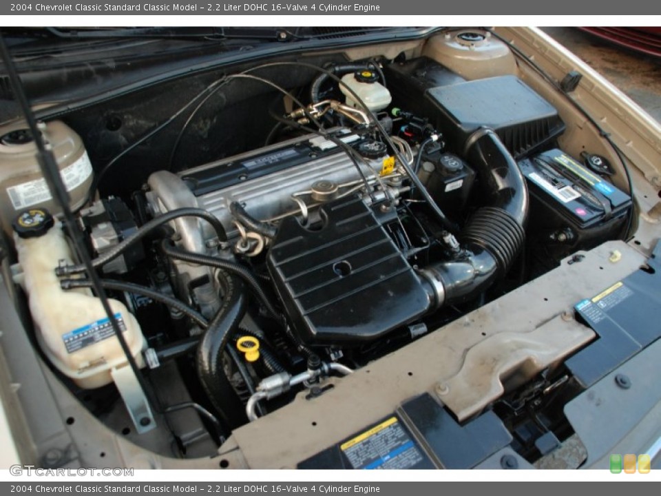 2.2 Liter DOHC 16-Valve 4 Cylinder Engine for the 2004 Chevrolet Classic #61472457