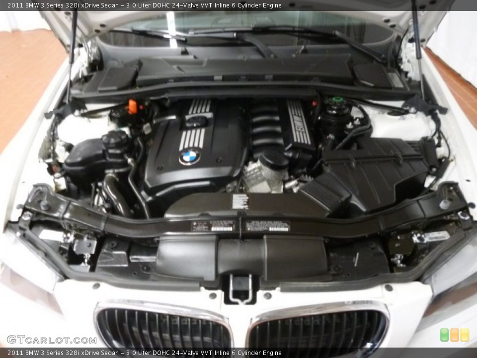3.0 Liter DOHC 24-Valve VVT Inline 6 Cylinder Engine for the 2011 BMW 3 Series #61478497