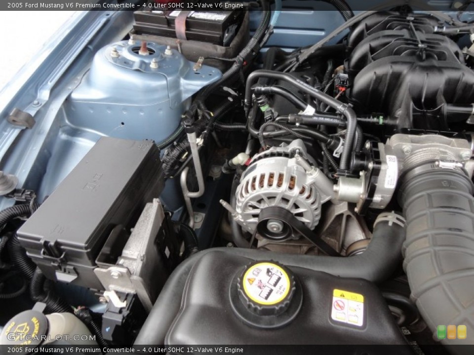 4.0 Liter SOHC 12-Valve V6 Engine for the 2005 Ford Mustang #61487268