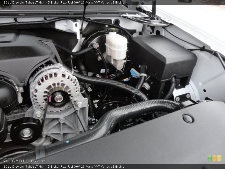 5.3 Liter Flex-Fuel OHV 16-Valve VVT Vortec V8 Engine for the 2011 Chevrolet Tahoe #61489920