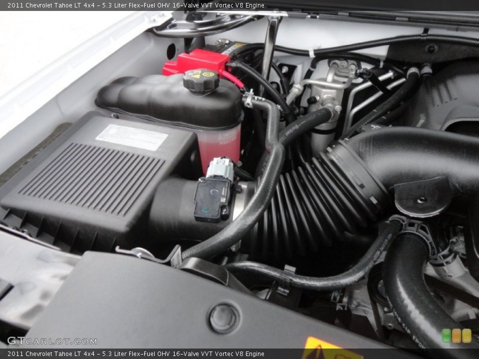 5.3 Liter Flex-Fuel OHV 16-Valve VVT Vortec V8 Engine for the 2011 Chevrolet Tahoe #61489929