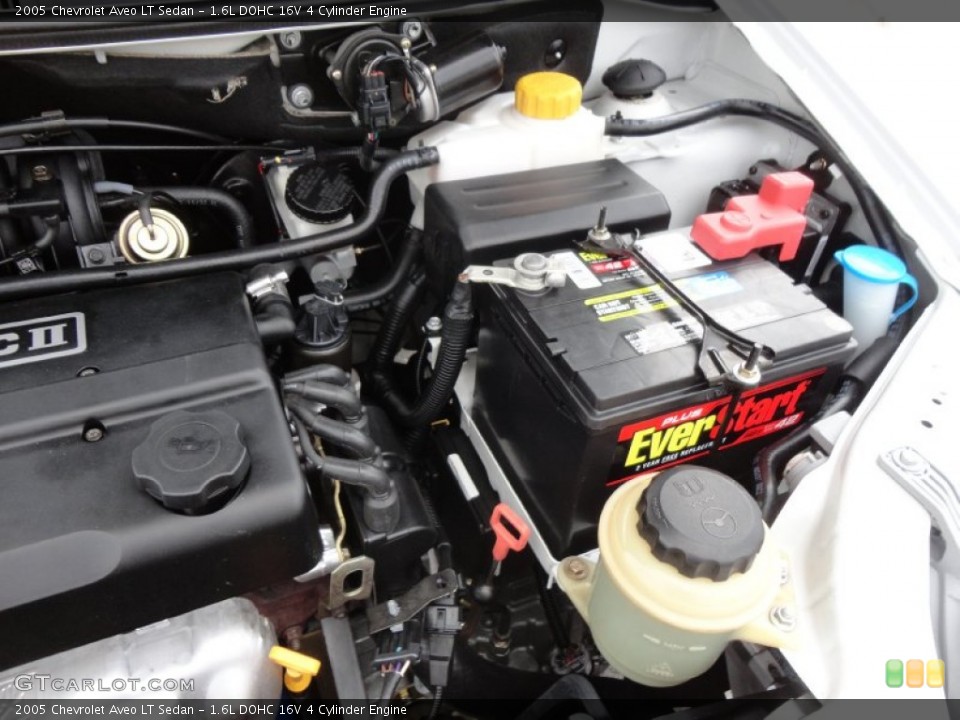 1.6L DOHC 16V 4 Cylinder Engine for the 2005 Chevrolet Aveo #61491624