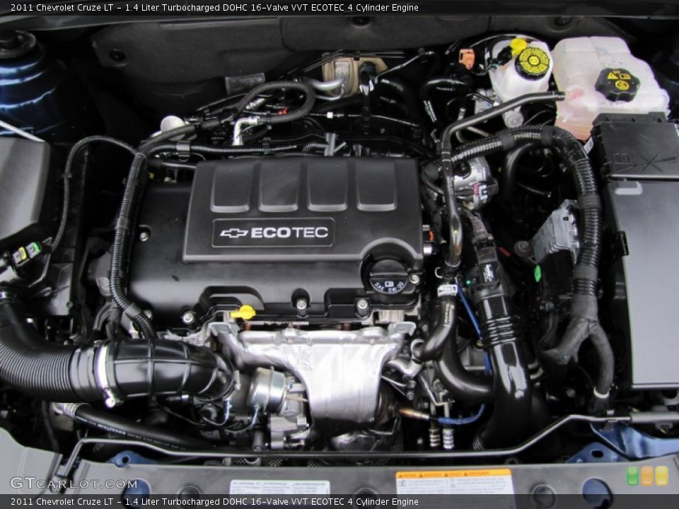 1.4 Liter Turbocharged DOHC 16-Valve VVT ECOTEC 4 Cylinder Engine for the 2011 Chevrolet Cruze #61498876