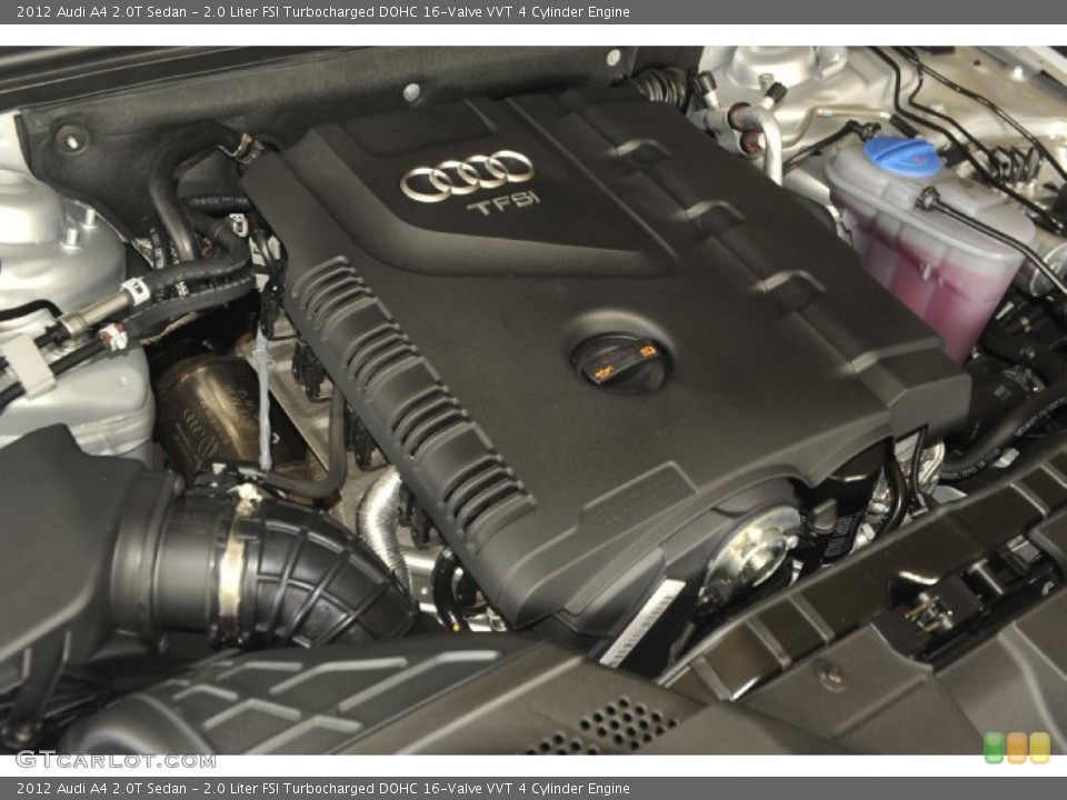 2.0 Liter FSI Turbocharged DOHC 16-Valve VVT 4 Cylinder 2012 Audi A4 Engine
