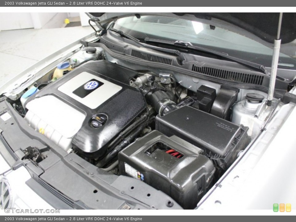 2.8 Liter VR6 DOHC 24-Valve V6 Engine for the 2003 Volkswagen Jetta #61508274