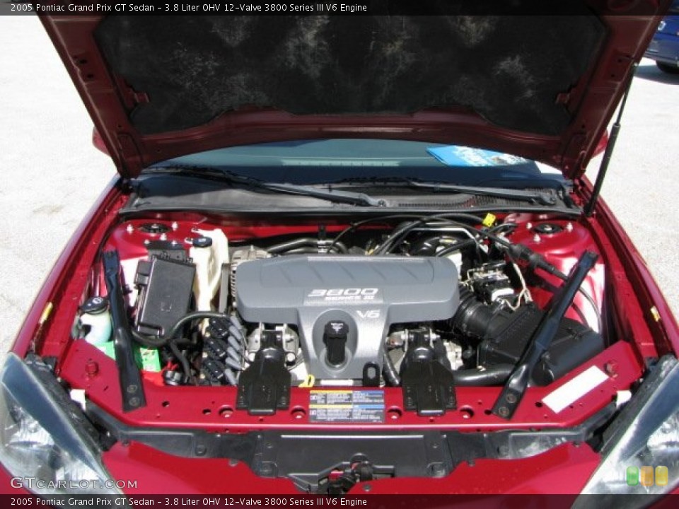 3.8 Liter OHV 12-Valve 3800 Series III V6 Engine for the 2005 Pontiac Grand Prix #61510648