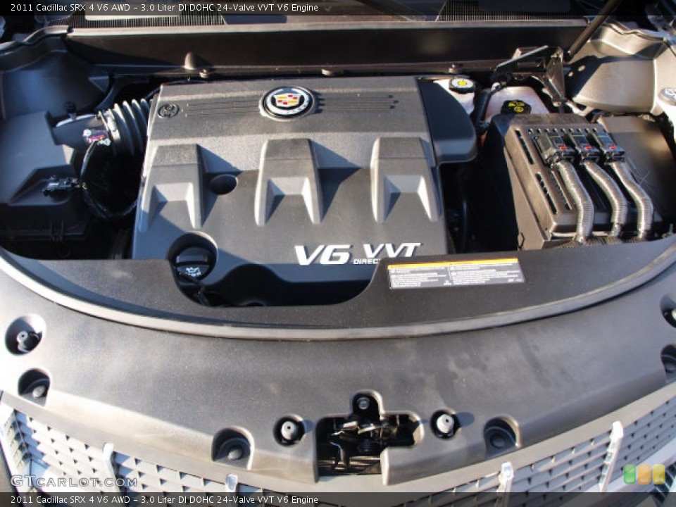 3.0 Liter DI DOHC 24-Valve VVT V6 Engine for the 2011 Cadillac SRX #61513699