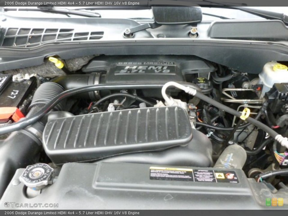 5.7 Liter HEMI OHV 16V V8 Engine for the 2006 Dodge Durango #61524808