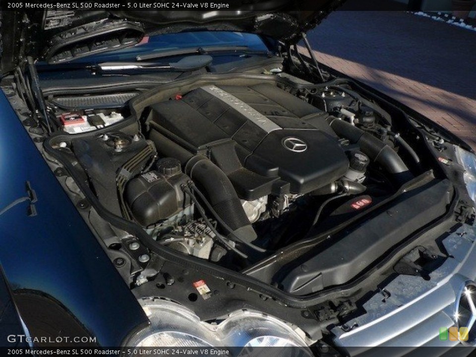 5.0 Liter SOHC 24-Valve V8 Engine for the 2005 Mercedes-Benz SL #61527931