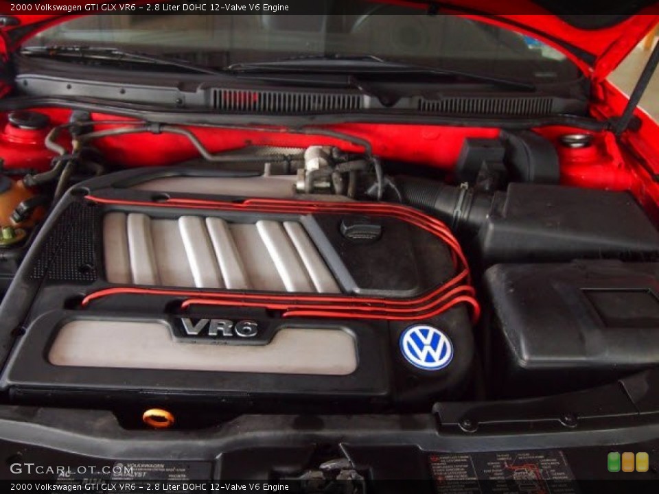2.8 Liter DOHC 12-Valve V6 Engine for the 2000 Volkswagen GTI #61530339