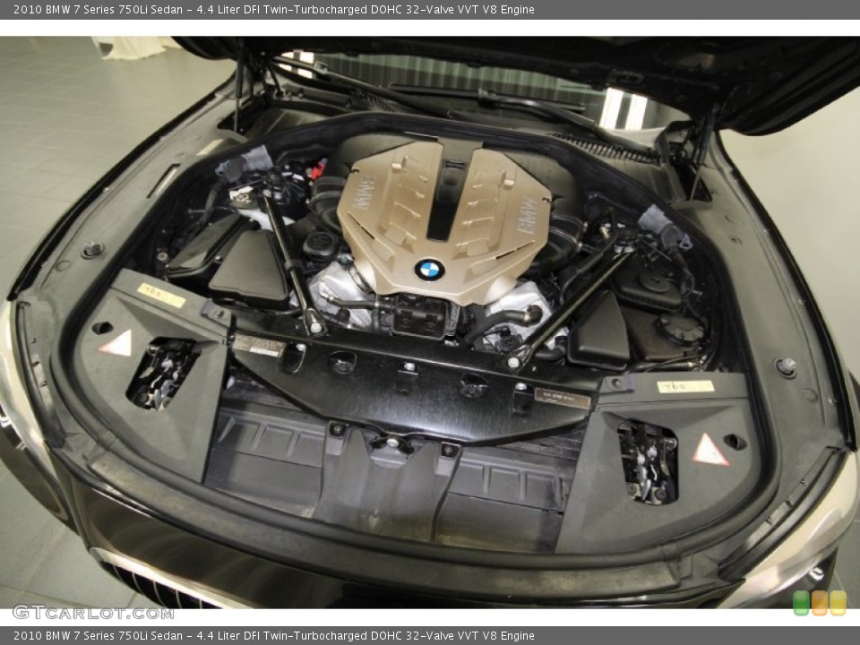 4.4 Liter DFI Twin-Turbocharged DOHC 32-Valve VVT V8 Engine for the 2010 BMW 7 Series #61538960