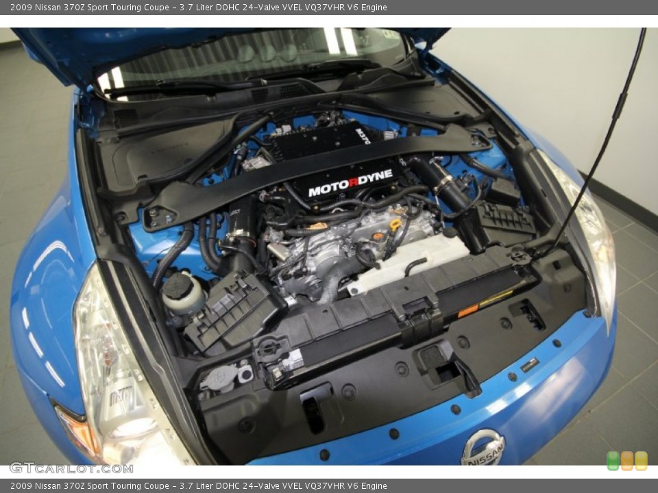 3.7 Liter DOHC 24-Valve VVEL VQ37VHR V6 Engine for the 2009 Nissan 370Z #61540658
