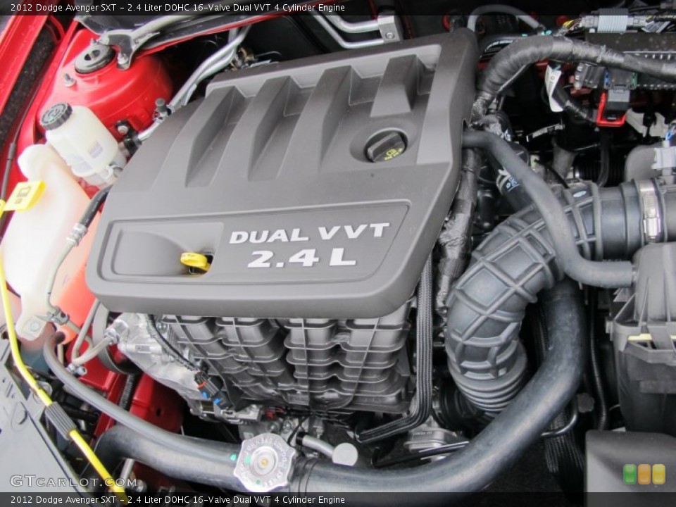 2.4 Liter DOHC 16-Valve Dual VVT 4 Cylinder Engine for the 2012 Dodge Avenger #61540850