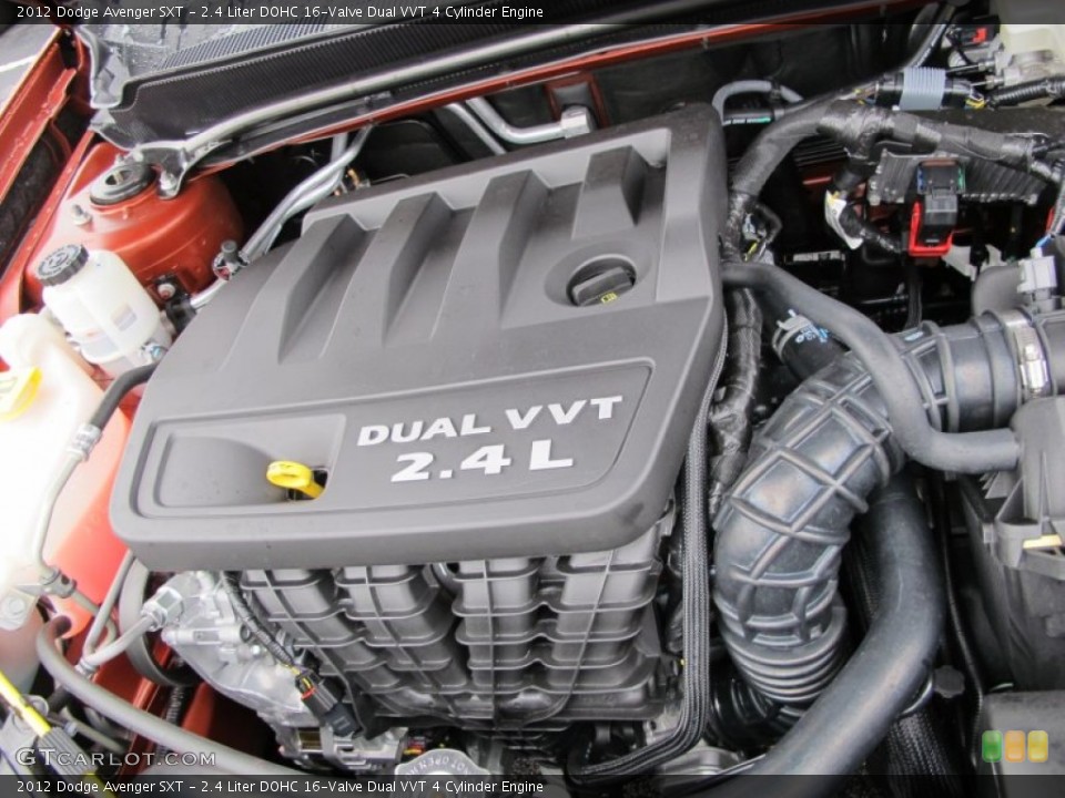 2.4 Liter DOHC 16-Valve Dual VVT 4 Cylinder Engine for the 2012 Dodge Avenger #61540959