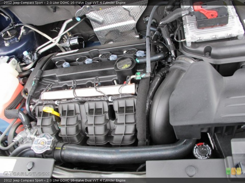 2.0 Liter DOHC 16-Valve Dual VVT 4 Cylinder Engine for the 2012 Jeep Compass #61542353