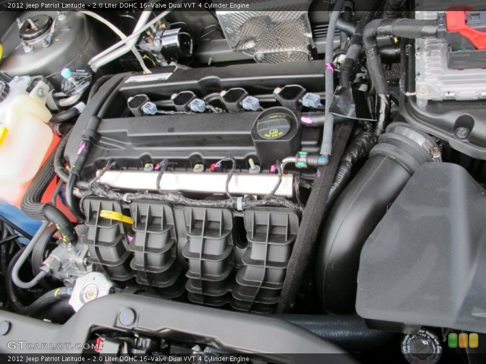 2.0 Liter DOHC 16-Valve Dual VVT 4 Cylinder Engine for the 2012 Jeep Patriot #61542708