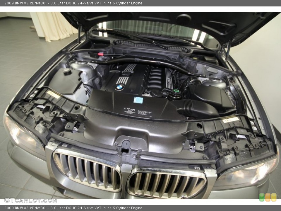 3.0 Liter DOHC 24-Valve VVT Inline 6 Cylinder Engine for the 2009 BMW X3 #61545380