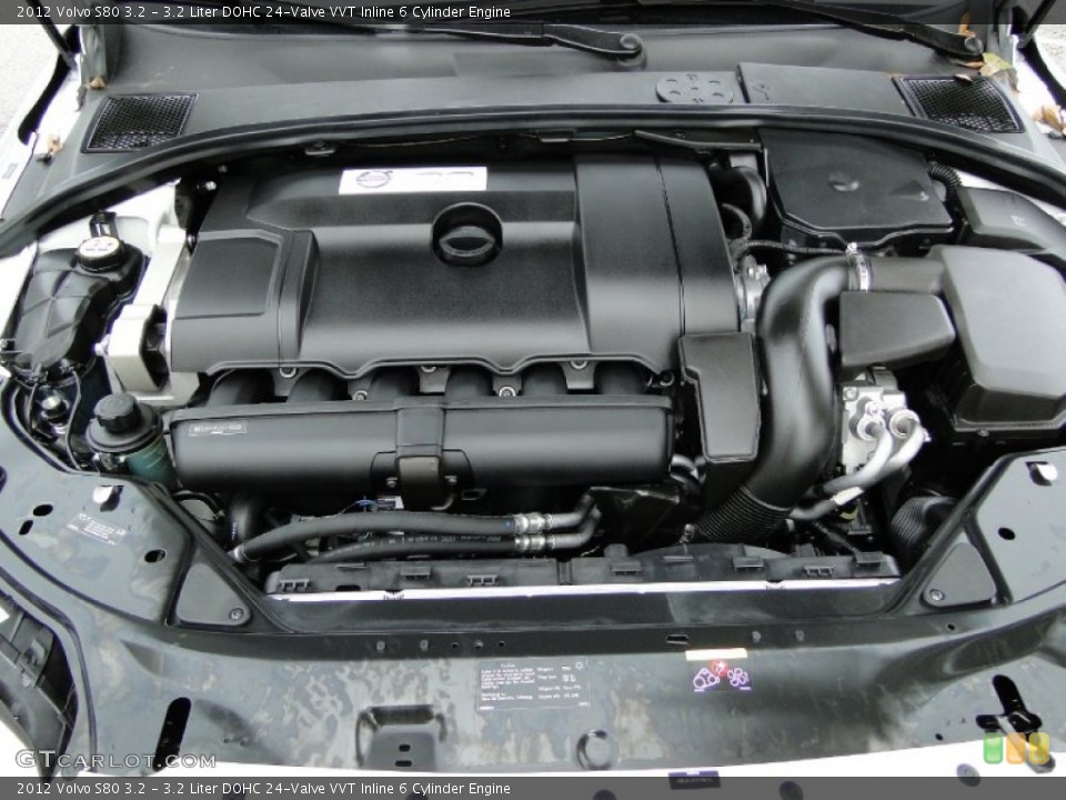3.2 Liter DOHC 24-Valve VVT Inline 6 Cylinder Engine for the 2012 Volvo S80 #61561957