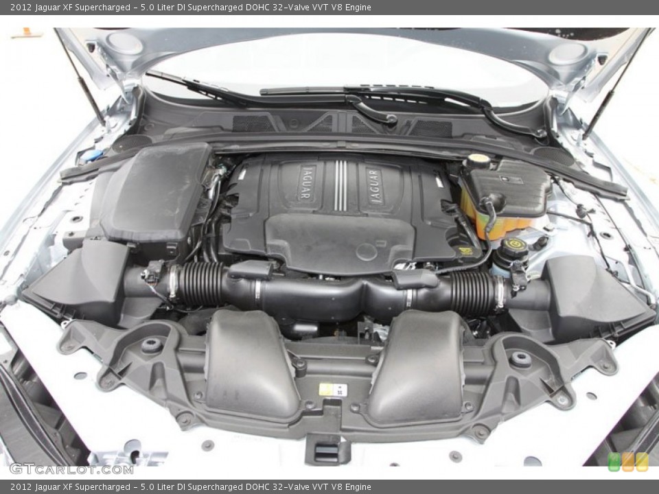 5.0 Liter DI Supercharged DOHC 32-Valve VVT V8 Engine for the 2012 Jaguar XF #61562832