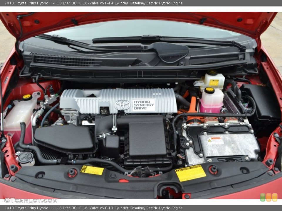 1.8 Liter DOHC 16-Valve VVT-i 4 Cylinder Gasoline/Electric Hybrid Engine for the 2010 Toyota Prius #61565820