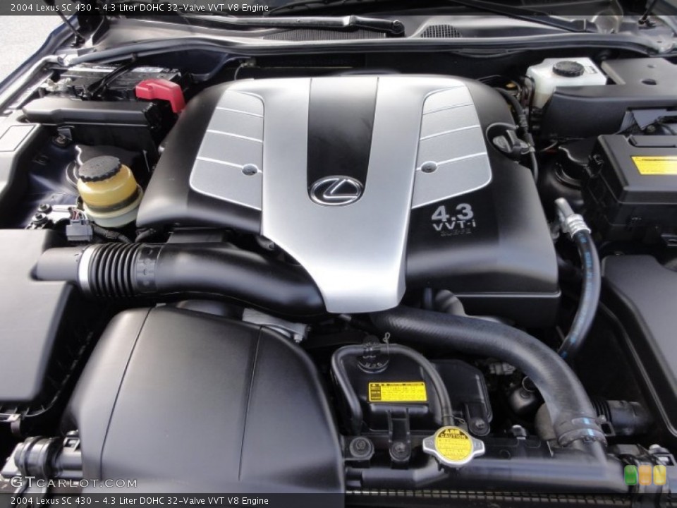 4.3 Liter DOHC 32-Valve VVT V8 Engine for the 2004 Lexus SC #61565961