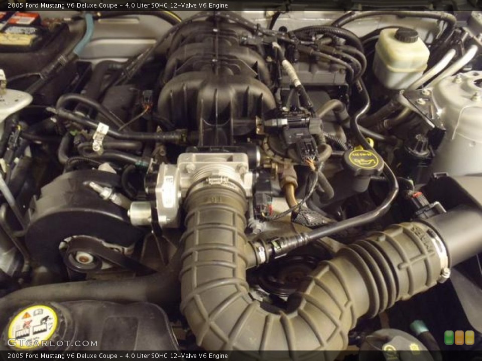 4.0 Liter SOHC 12-Valve V6 Engine for the 2005 Ford Mustang #61569366