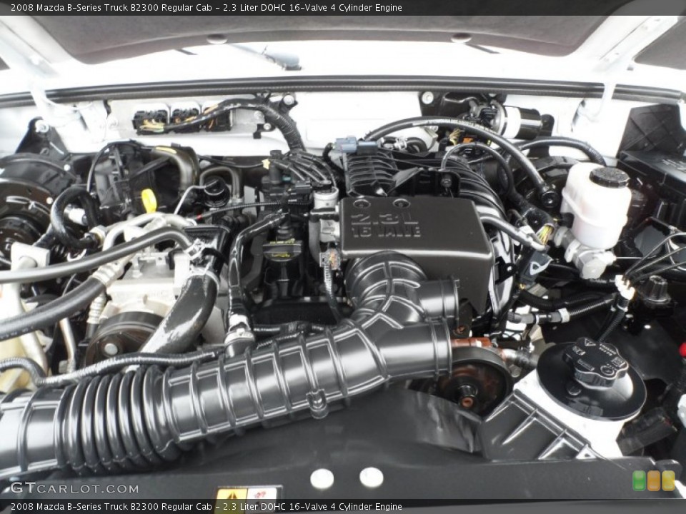 2.3 Liter DOHC 16-Valve 4 Cylinder 2008 Mazda B-Series Truck Engine