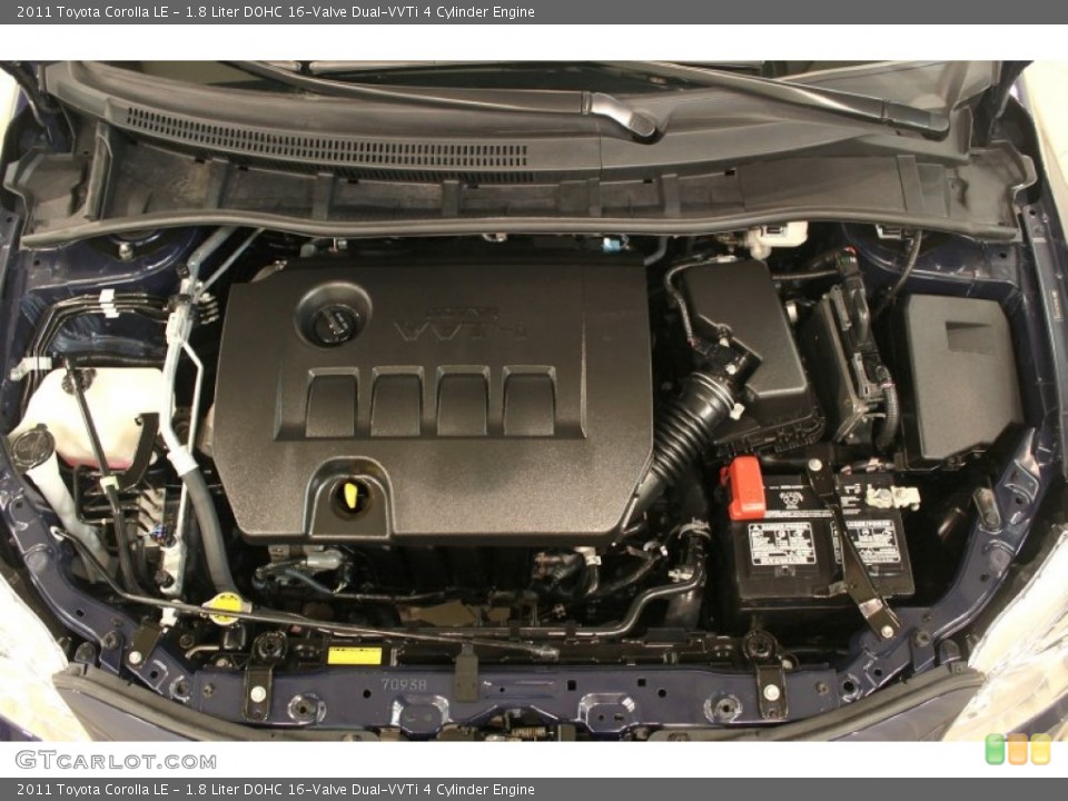 1.8 Liter DOHC 16-Valve Dual-VVTi 4 Cylinder Engine for the 2011 Toyota Corolla #61573797
