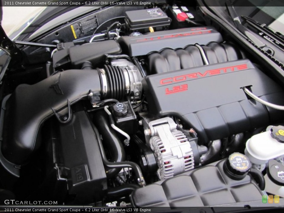 6.2 Liter OHV 16-Valve LS3 V8 Engine for the 2011 Chevrolet Corvette #61575933