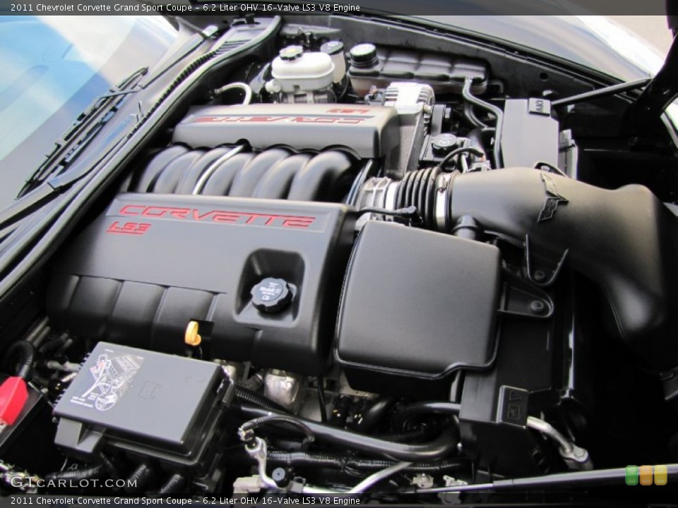 6.2 Liter OHV 16-Valve LS3 V8 Engine for the 2011 Chevrolet Corvette #61575939