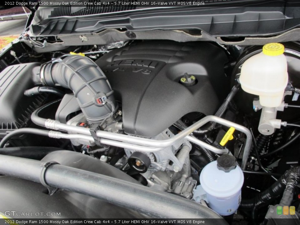 5.7 Liter HEMI OHV 16-Valve VVT MDS V8 Engine for the 2012 Dodge Ram 1500 #61578147