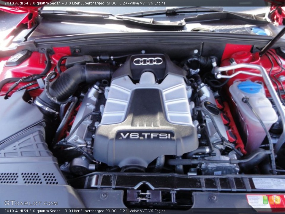 3.0 Liter Supercharged FSI DOHC 24-Valve VVT V6 Engine for the 2010 Audi S4 #61584304
