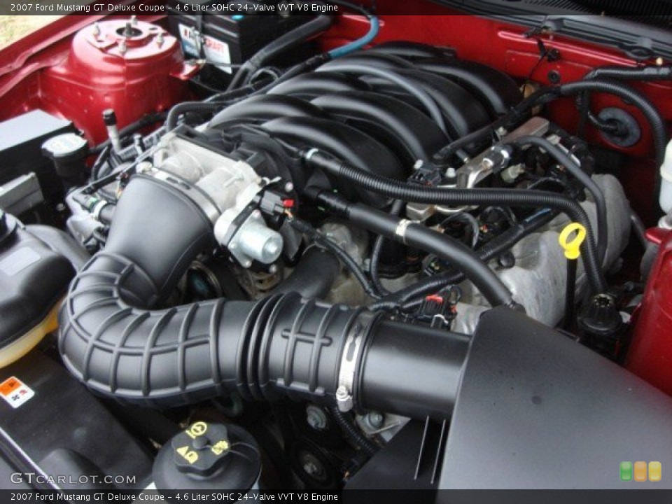 4.6 Liter SOHC 24-Valve VVT V8 Engine for the 2007 Ford Mustang #61584463