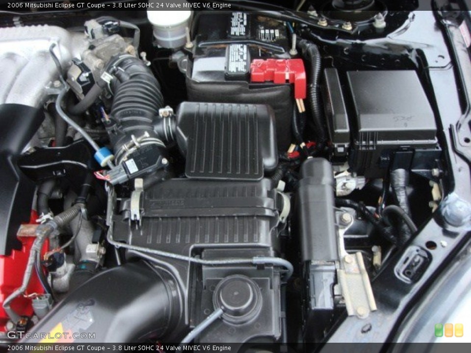 3.8 Liter SOHC 24 Valve MIVEC V6 Engine for the 2006 Mitsubishi Eclipse #61584879