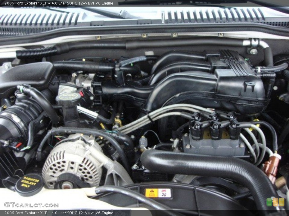 4.0 Liter SOHC 12-Valve V6 Engine for the 2006 Ford Explorer #61585376