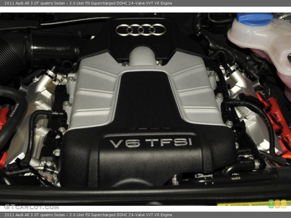 3.0 Liter FSI Supercharged DOHC 24-Valve VVT V6 Engine for the 2011 Audi A6 #61596567