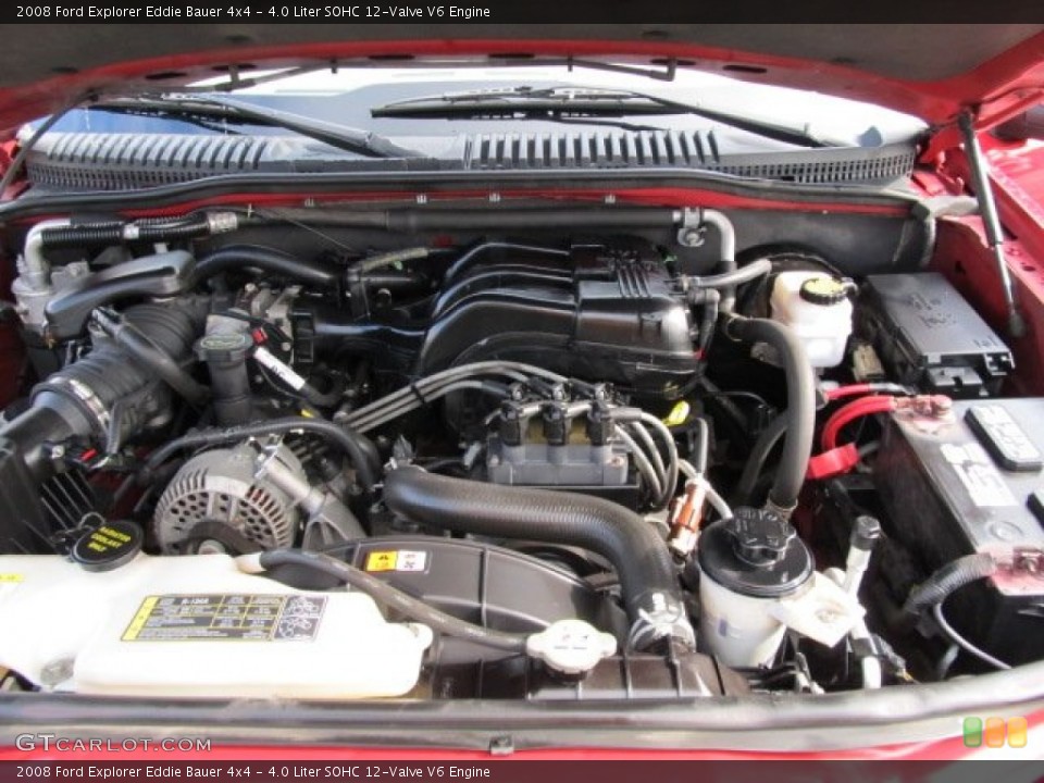 4.0 Liter SOHC 12-Valve V6 Engine for the 2008 Ford Explorer #61615380