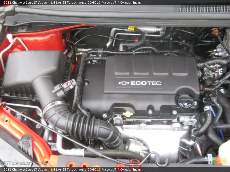 1.4 Liter DI Turbocharged DOHC 16-Valve VVT 4 Cylinder Engine for the 2012 Chevrolet Sonic #61619007