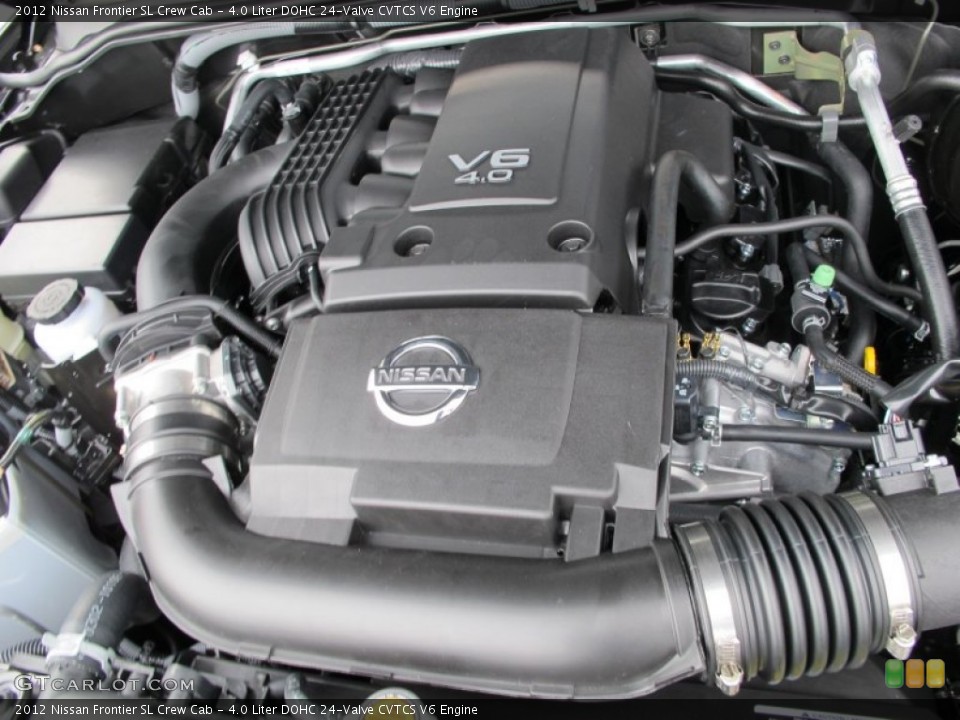 4.0 Liter DOHC 24-Valve CVTCS V6 Engine for the 2012 Nissan Frontier #61634323