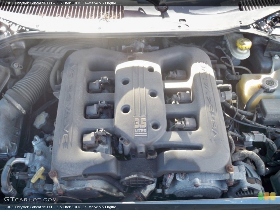 3.5 Liter SOHC 24-Valve V6 Engine for the 2003 Chrysler Concorde #61636240